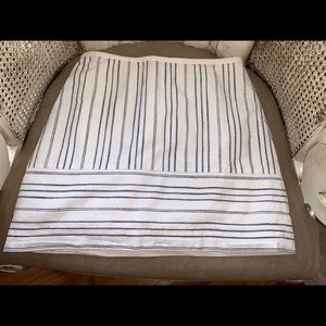 Madewell Light Striped Mini Skirt style: G6079